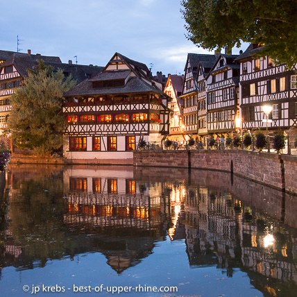 Viertel La Petite France (das Kleine Frankreich) in Strassburg.