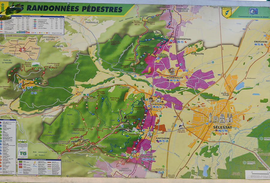 Notre village de La Vancelle est un point de dpart trs connu des randonneurs alsaciens. qui s'y retrouvent au dpart de nombreux sentiers baliss par le Club Vosgien.